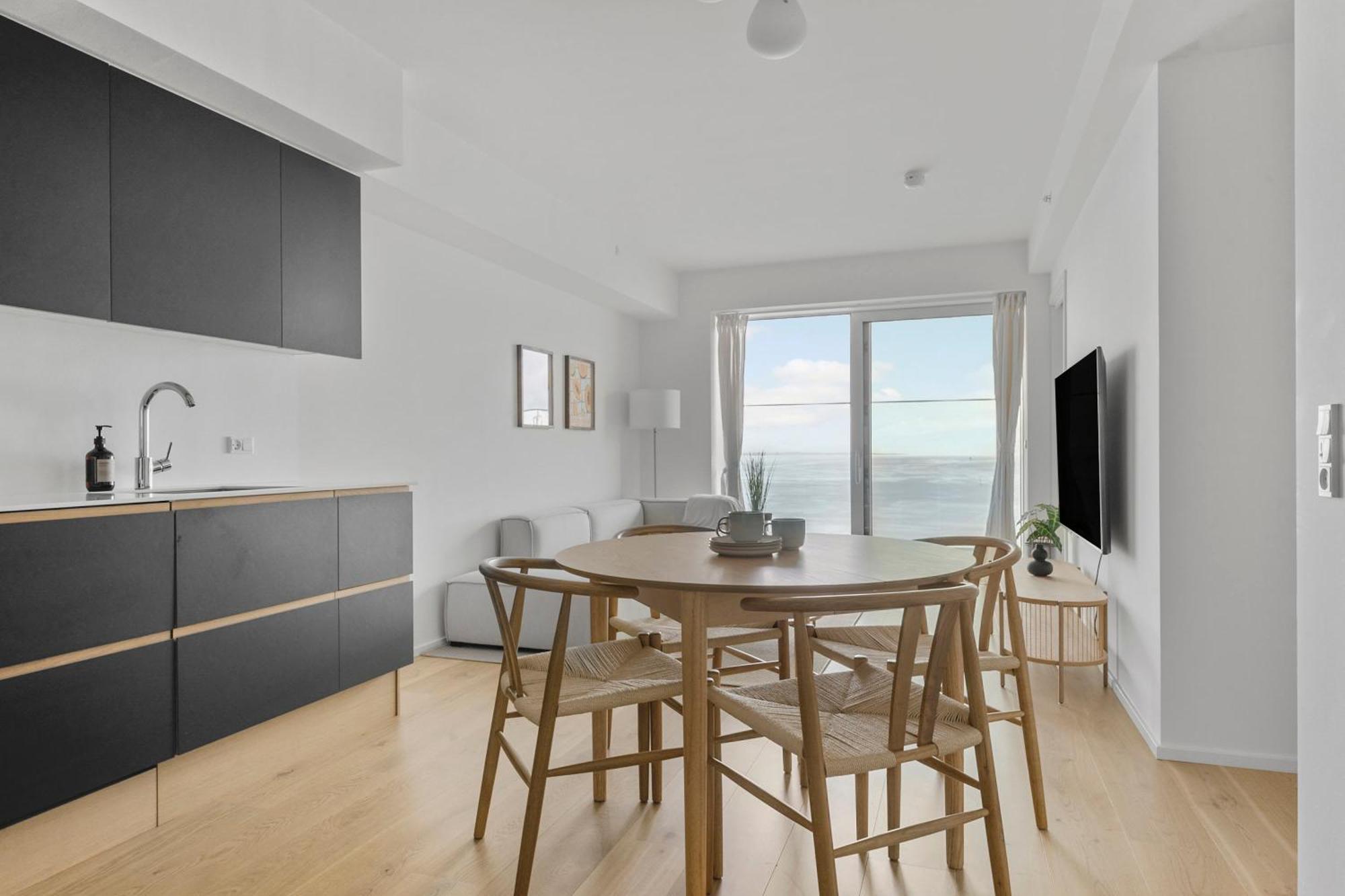 Endless Ocean Views With Private Balcony Apartamento Århus Exterior foto
