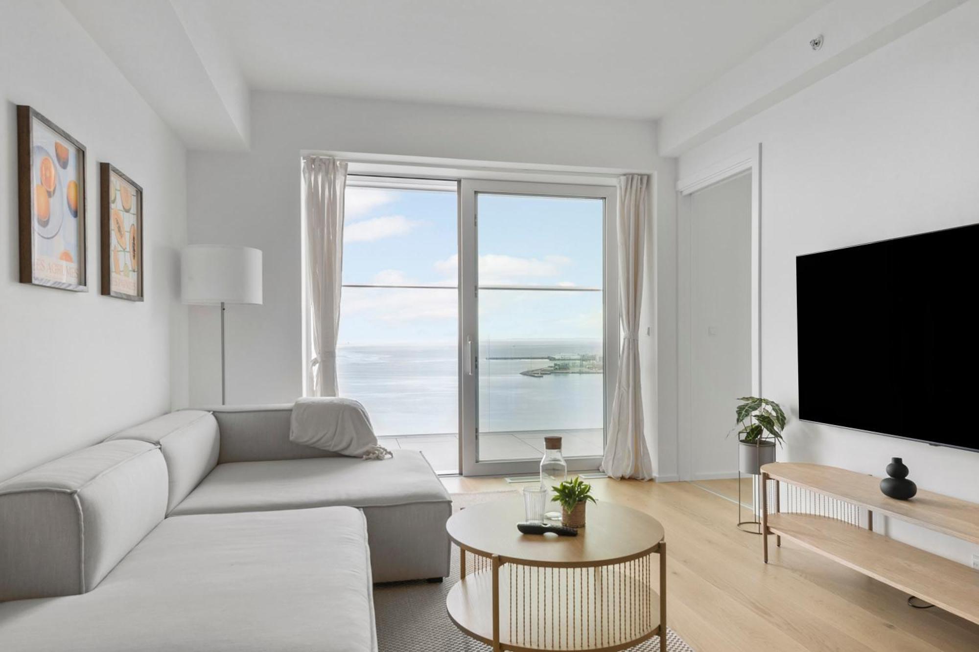 Endless Ocean Views With Private Balcony Apartamento Århus Exterior foto