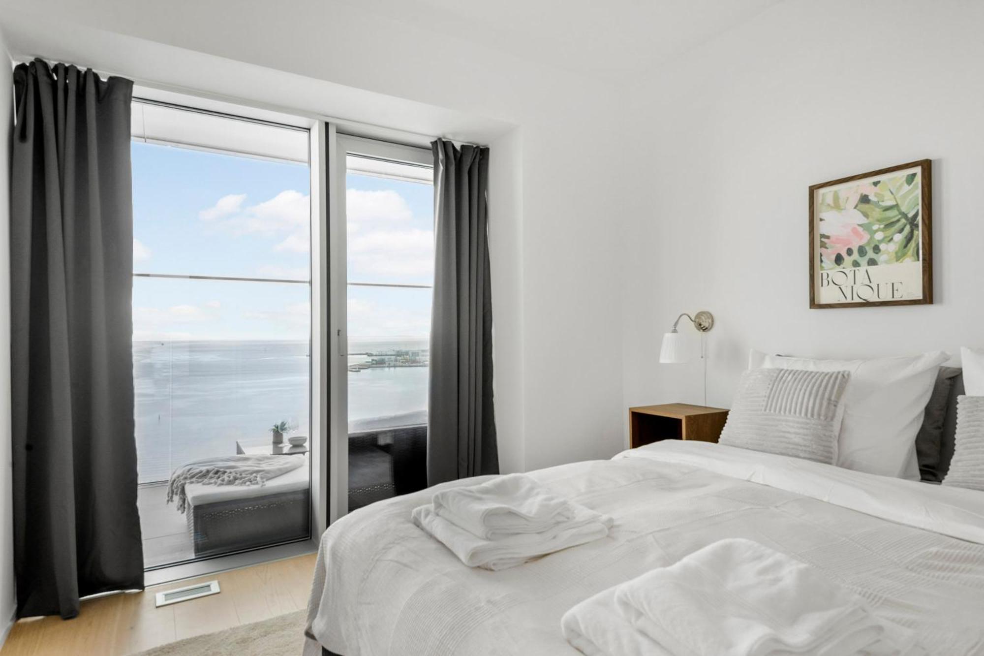 Endless Ocean Views With Private Balcony Apartamento Århus Exterior foto