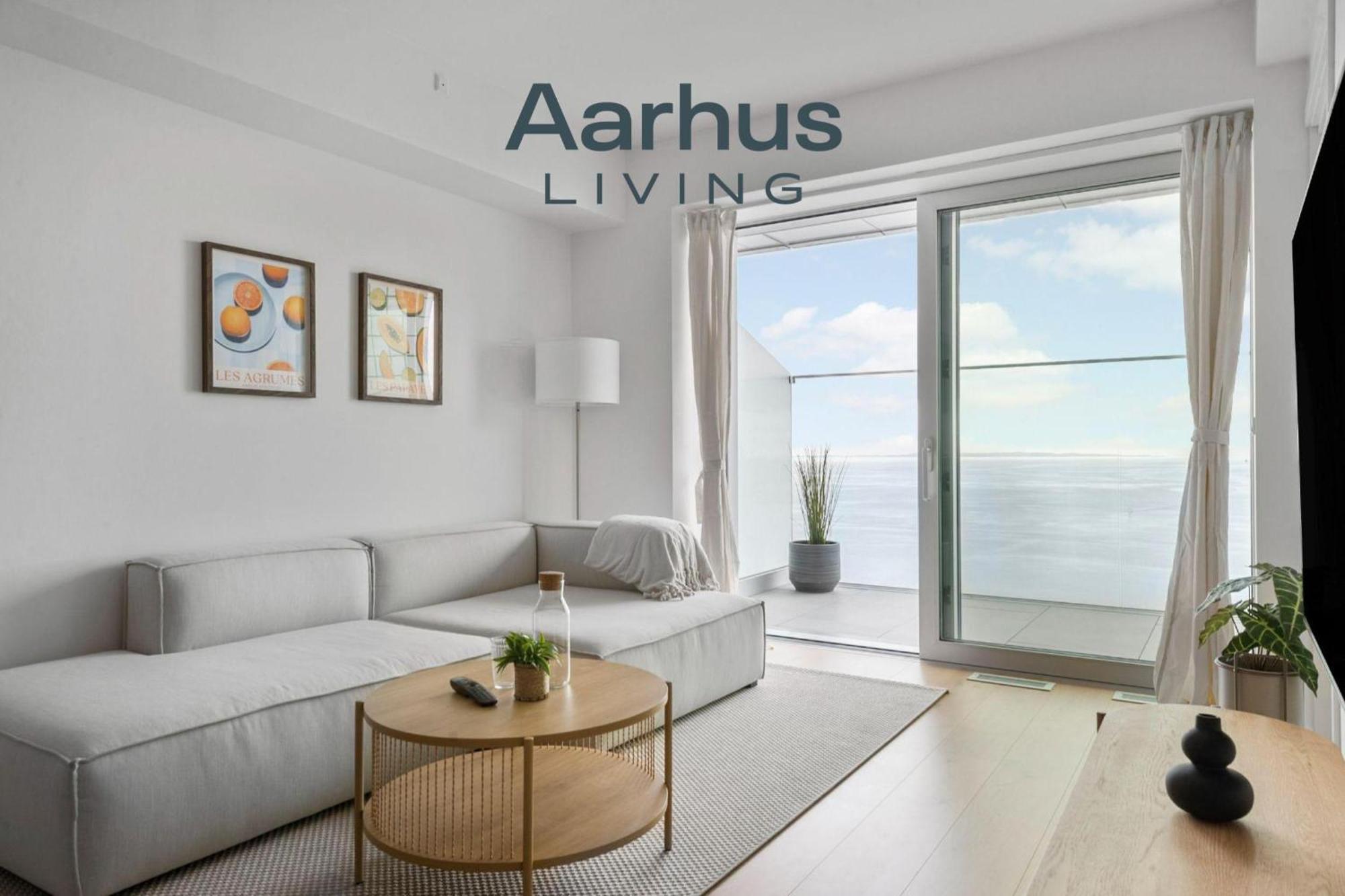 Endless Ocean Views With Private Balcony Apartamento Århus Exterior foto